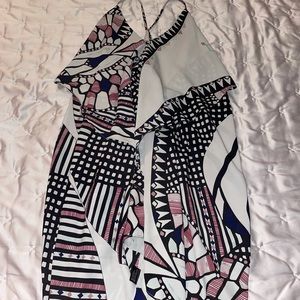 Dress with Pretty Design Print